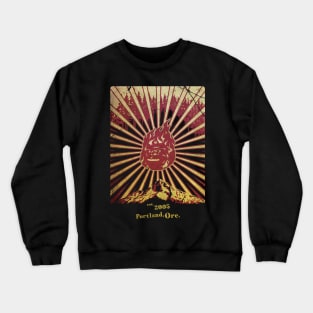 Retroposter (distressed) Crewneck Sweatshirt